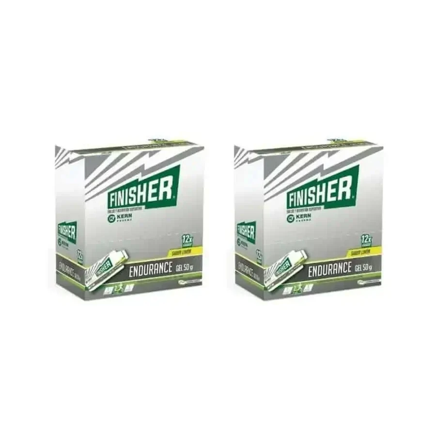 Гель Finisher Endurance Gel, упаковка из 2, 12 пакетиков по 50 гр.: цены и характеристики