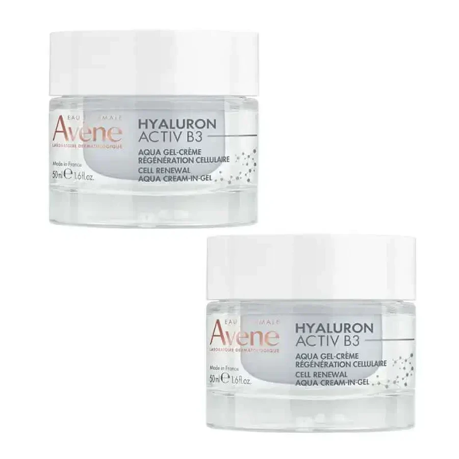 Avene Aqua Gel Hyaluron Activ B3 , упаковка 2 x 50 мл: цены и характеристики