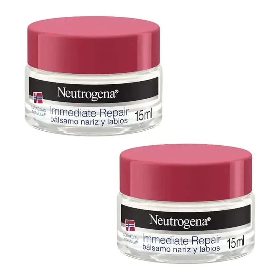 Neutrogena Бальзам для носа та губ, упаковка 2 х 15 мл: ціни та характеристики