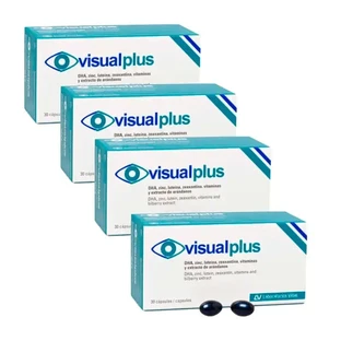4 упаковки Visualplus 30 капсул
