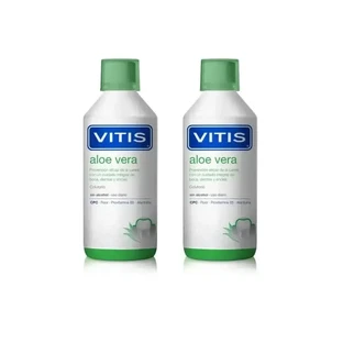 Ополіскувач для порожнини рота Vitis Aloe Vera, 2X500 мл