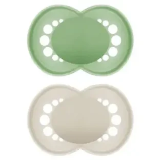 MAM Original Silicone Soother +16M Green/Neutral 2u