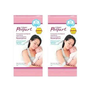 Indasec Pospart Normal pad with wings , 2 x 14 шт.