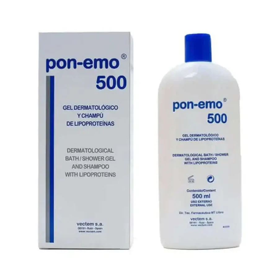 Pon-Emo Липопротеиновый гель и шампунь для кожи 500 мл: цены и характеристики