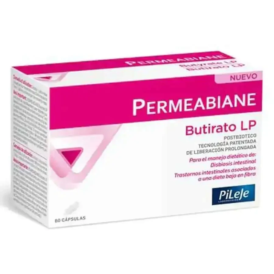 Pileje Permeabiane Butyrate Lp, 60 капсул: цены и характеристики