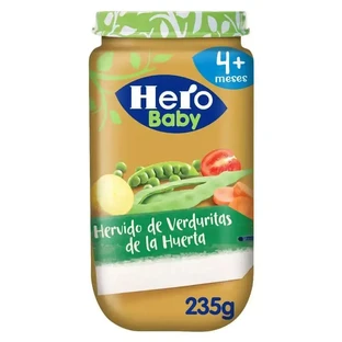 Банки для варених овочів Hero Baby, 235 гр