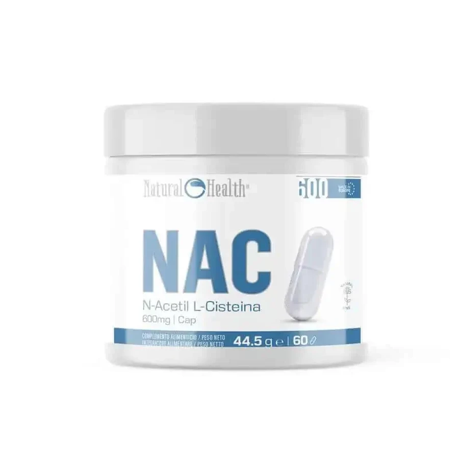 Natural Health Nac 600Mg, 60 капсул: ціни та характеристики