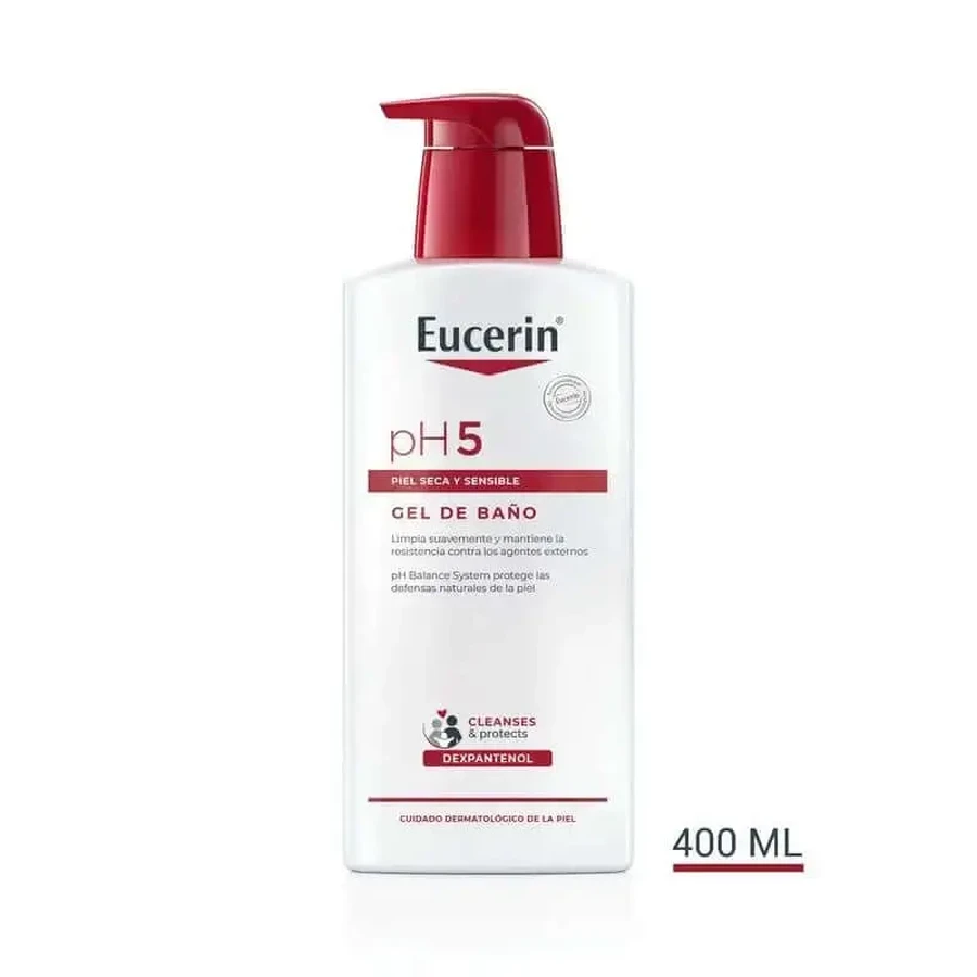 Гель для ванни Eucerin Ph5 400 мл: ціни та характеристики