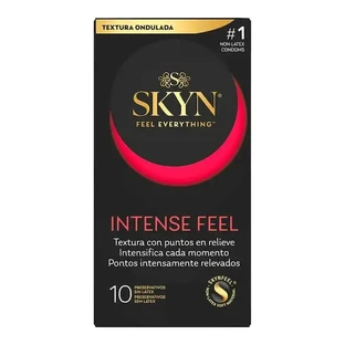 Презервативи Skyn Intense Feel з розтяжками, 10 шт.