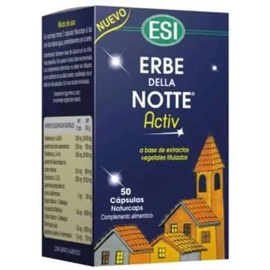 Trepatdiet-Esi Erbe Della Notte Activ 50Cap.: цены и характеристики
