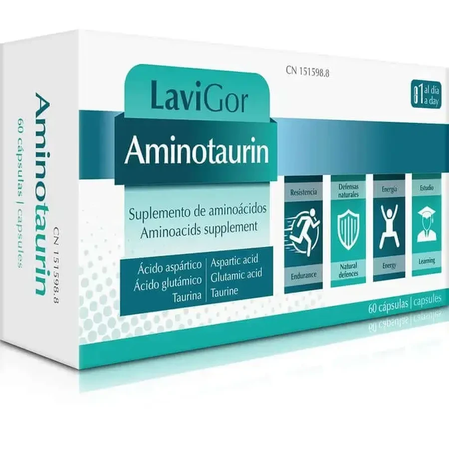 Аминотаурин Lavigor, 60 капсул: цены и характеристики