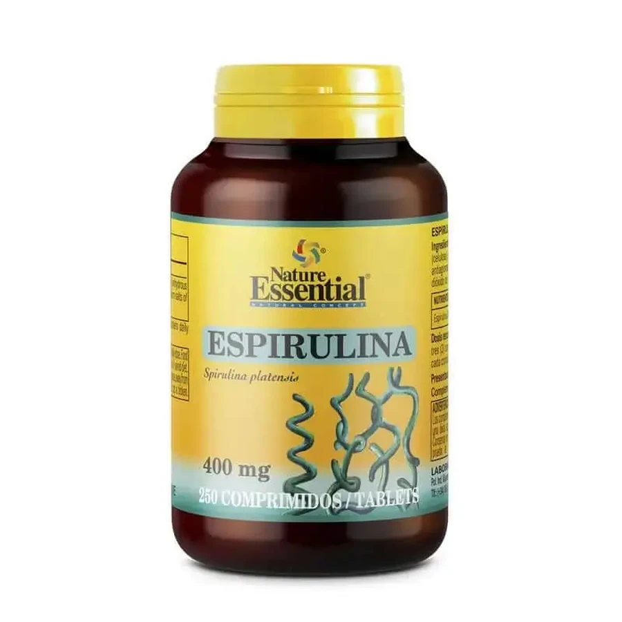 Nature Essential Spirulina, 250 таблеток: цены и характеристики