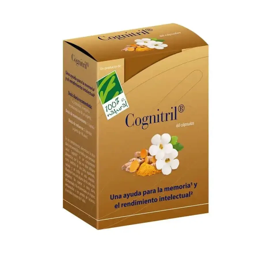 100%Natura Cognitril, 60 капсул: ціни та характеристики