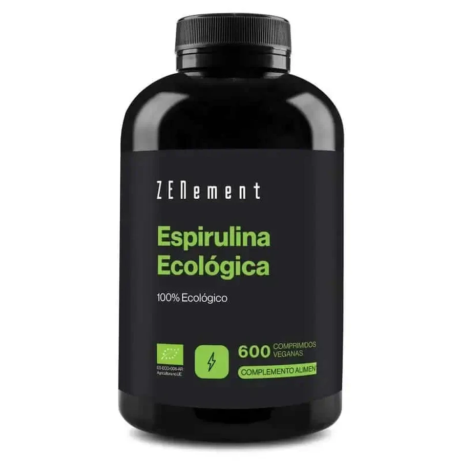 Zenement Organic Spirulina 600 веганських таблеток: ціни та характеристики