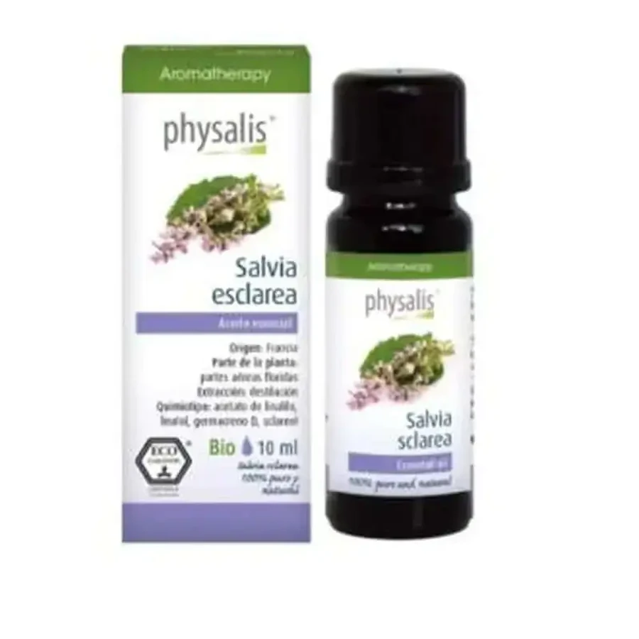 Ефірна олія фізалісу Salvia sclarea 10мл. Біо: ціни та характеристики