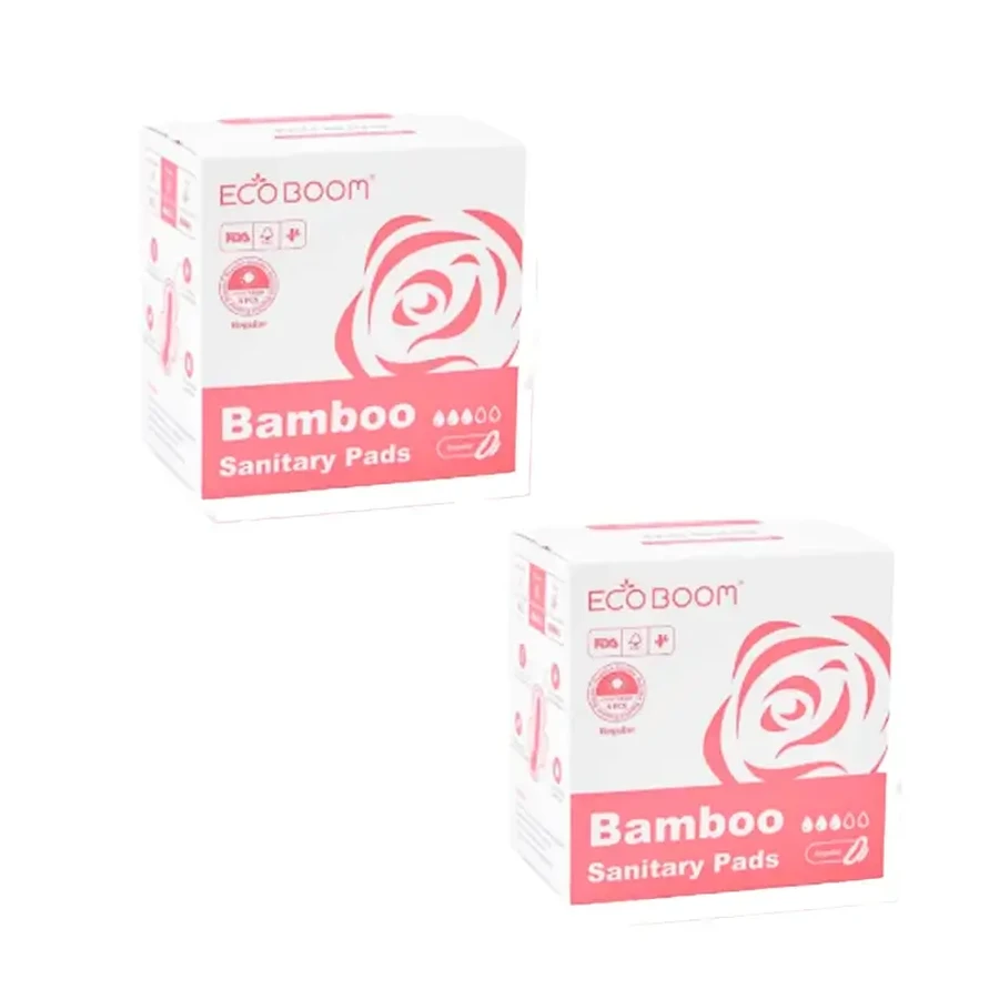 Eco Boom Pack Pads - Високопоглинаючі денні пакети - звичайні, 2 x 8 шт.: ціни та характеристики