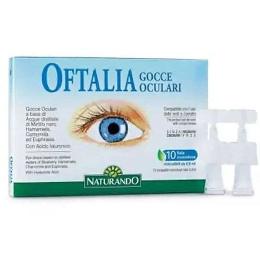 Краплі Naturando Oftalia 10 монодоз: ціни та характеристики