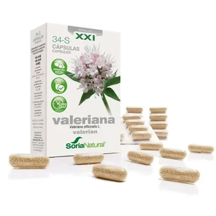Soria Natural 34-S Валеріана 600 мг пролонгованої дії, 30 капсул
