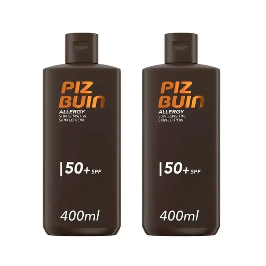 Лосьйон проти алергії Piz Buin Duplo Spf 50, 2X400 мл: ціни та характеристики