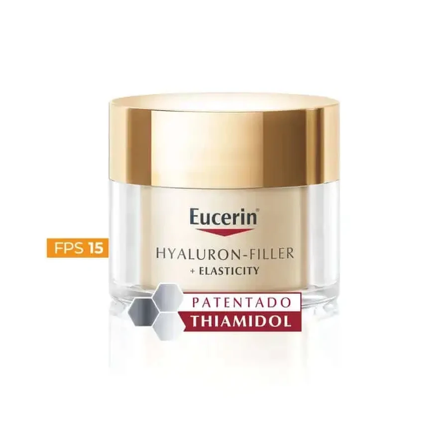 Eucerin Hyaluron Filler + Elasticiser Денний догляд SPF 15, 50 мл: ціни та характеристики