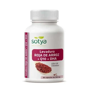 Sotya Red Yeast Rice + Q10 + Dha, 60 капсул