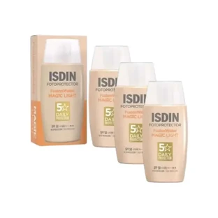 Фотопротектор Isdin Fotoprotector Fusion Water Color Light Spf 50, 3X50 Ml