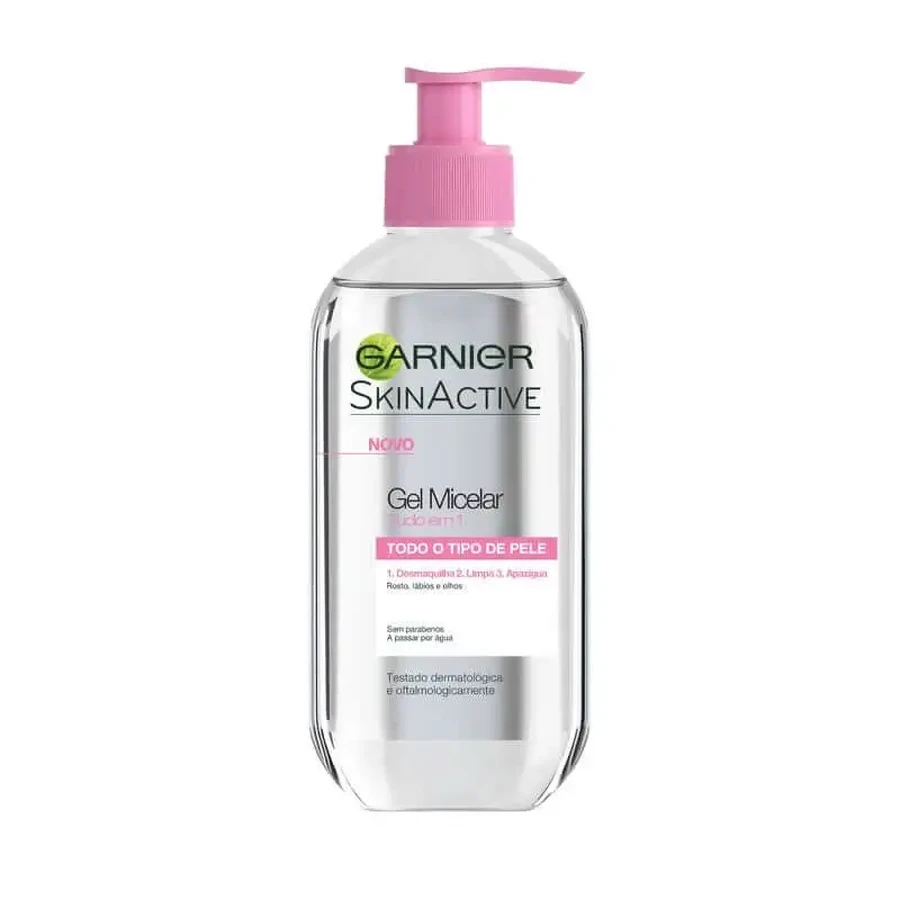 Garnier Активний міцелярний гель для шкіри обличчя "Все в одному" - 200 мл: ціни та характеристики