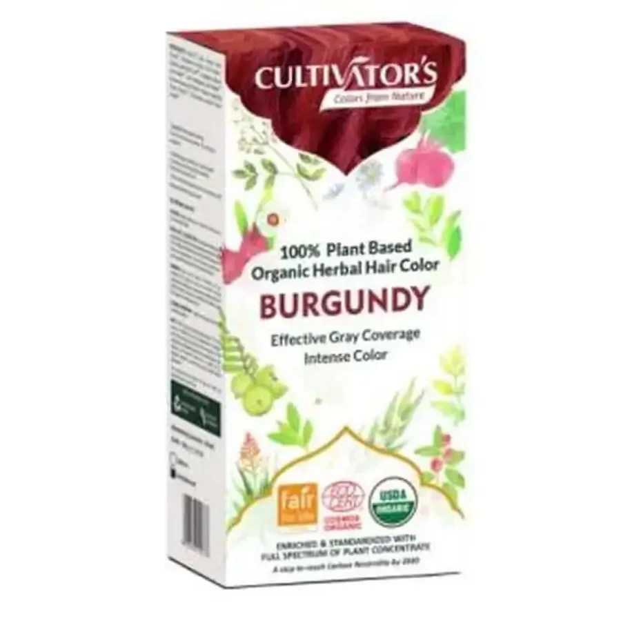 Органический краситель Growers Burgundy 100 гр. Ecocert: цены и характеристики