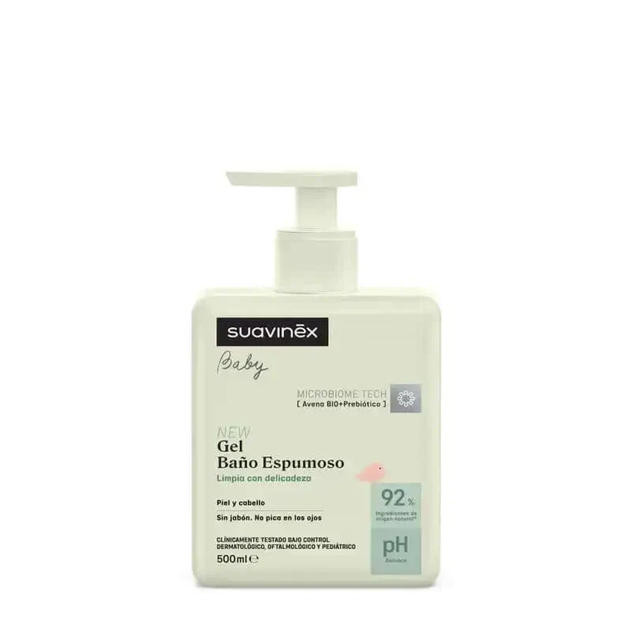 Suavinex Baby Пенящийся гель для купания, 500 мл: цены и характеристики