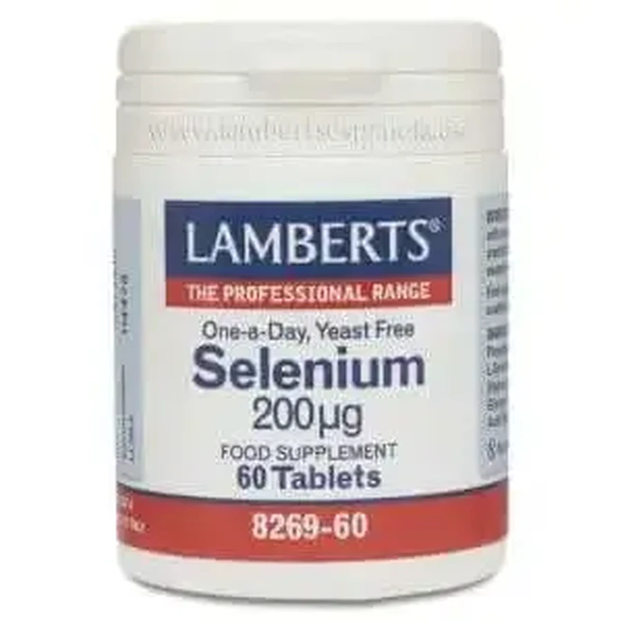 Lamberts Selenium 200 мг (у вигляді селену-L-метіоніну) 60 таб.: ціни та характеристики
