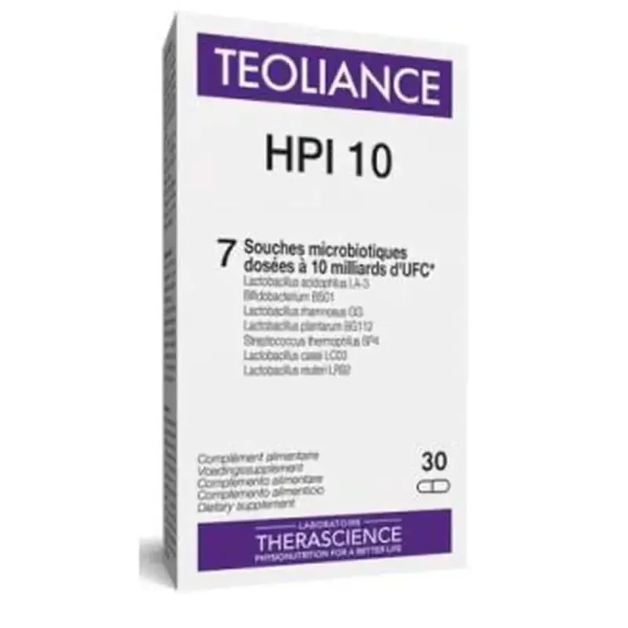 Therascience Teoliance Hpi 10 30 капсул: цены и характеристики