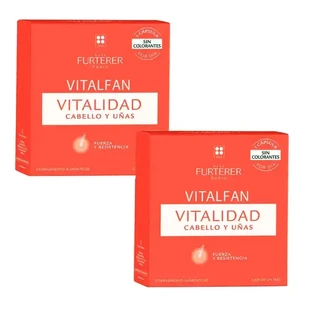 Rene Furterer Vitalfan Vitality Hair & Nails, упаковка 2 x 30 капсул