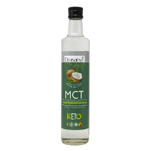 Кокосова кето олія Drasanvi Keto Mct, 500 мл