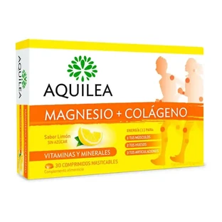 Aquilea Магний + Коллаген, 30 жевательных таблеток