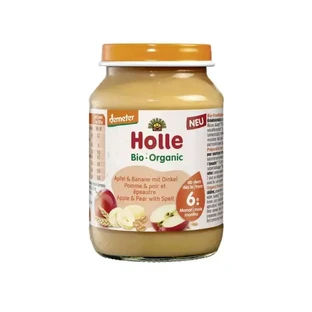 Holle Яблуко Банан Спельта 6luni 190G Demeter