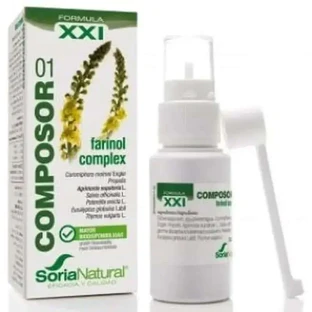 Soria Natural Composor 01 Farinol Complex Xxi 30Ml. Спрей