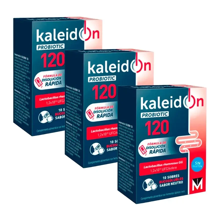 Kaleidon Triplo Probiotic 120, 3 x 10 пакетиков: цены и характеристики