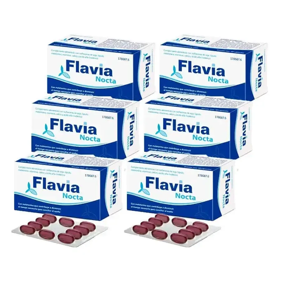 Flavia Nocta, упаковка 6 x 30 капсул: цены и характеристики