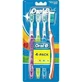 Зубная щетка Oral-B Medium 123 Shiny Clean, 4 шт.