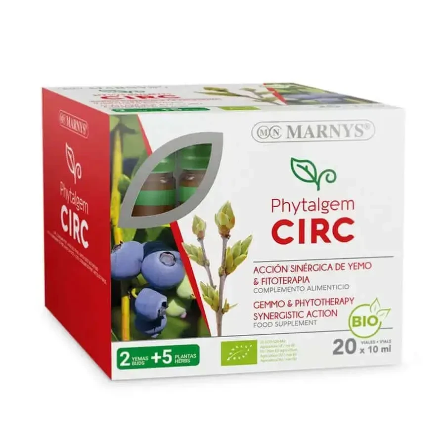 Marnys Phytalgem Circ, 20 флаконів: ціни та характеристики