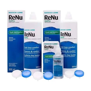 Renu Multiplus - подвійний 2 пляшки X 500 мл + 60 мл
