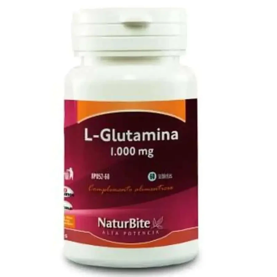 Naturbite L-Glutamine 1000Mg. 60 таблеток: ціни та характеристики
