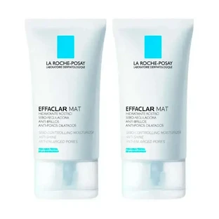 Килимок для обличчя La Roche Posay Effaclar Mat, упаковка 2 х 40 мл