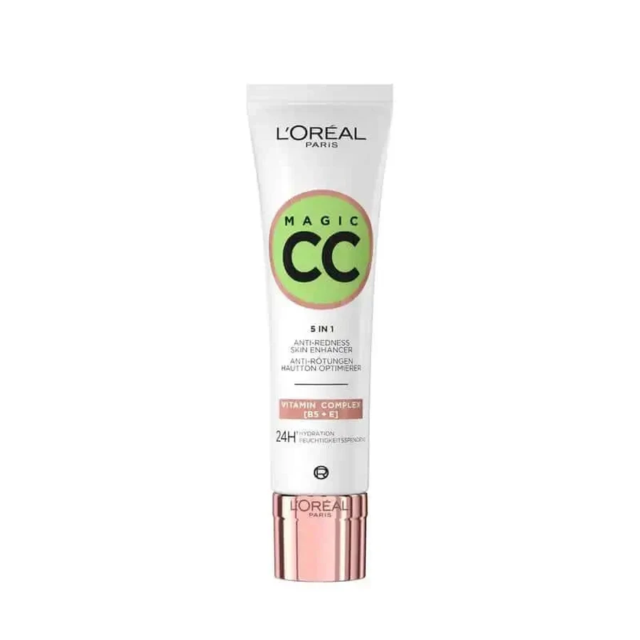 L'Oréal Paris Magic Cc Зеленый крем от покраснений: цены и характеристики