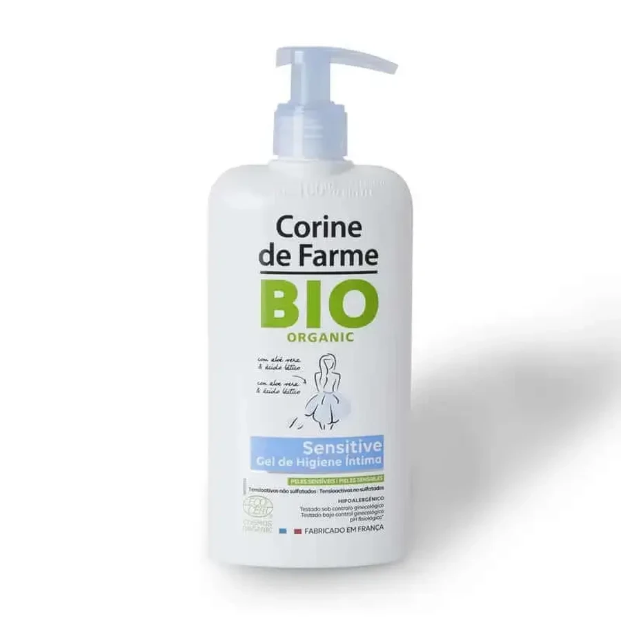 Corine De Farme Organic Sensitive Гель для интимной гигиены, 250 мл: цены и характеристики