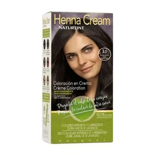Naturtint Henna Натуральный полуперманентный краситель Крем темно-коричневый 3.0