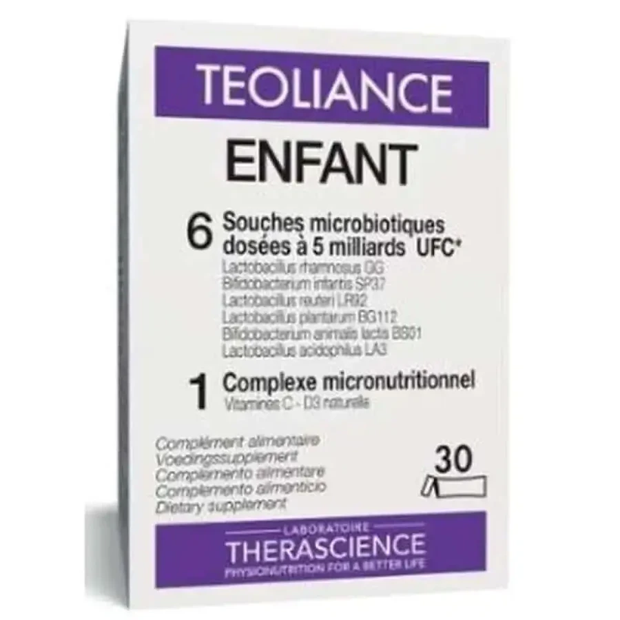 Therascience Teoliance Child 30 паличок: ціни та характеристики