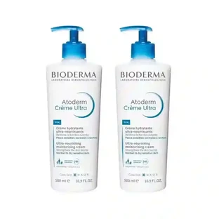 Bioderma Atoderm Ультра живильний крем, 2X500 мл