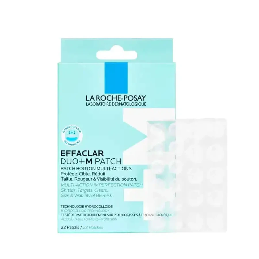 La Roche-Posay Effaclar Duo+M Невидимі пластирі проти пігментних плям та невидимі пластирі проти пігментних плям, 22 шт.: ціни та характеристики
