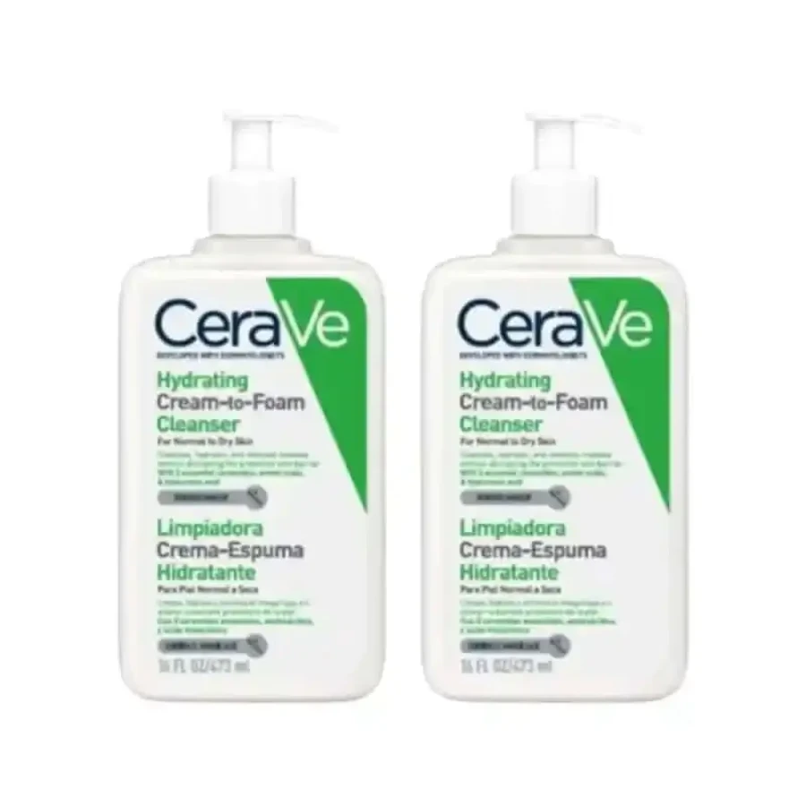 CeraVe Очищуючий крем - зволожуюча пінка, 2X473 мл: ціни та характеристики
